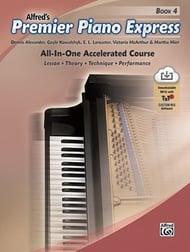 Premier Piano Express Vol. 4 piano sheet music cover Thumbnail